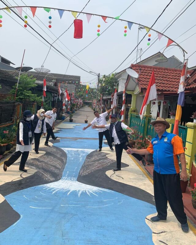 Foto-lomba Kampung Bersih di Kabupaten Bekasi Tahun 2022