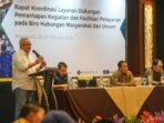 Sesmenpora Buka Rakor Biro Humas dan Umum