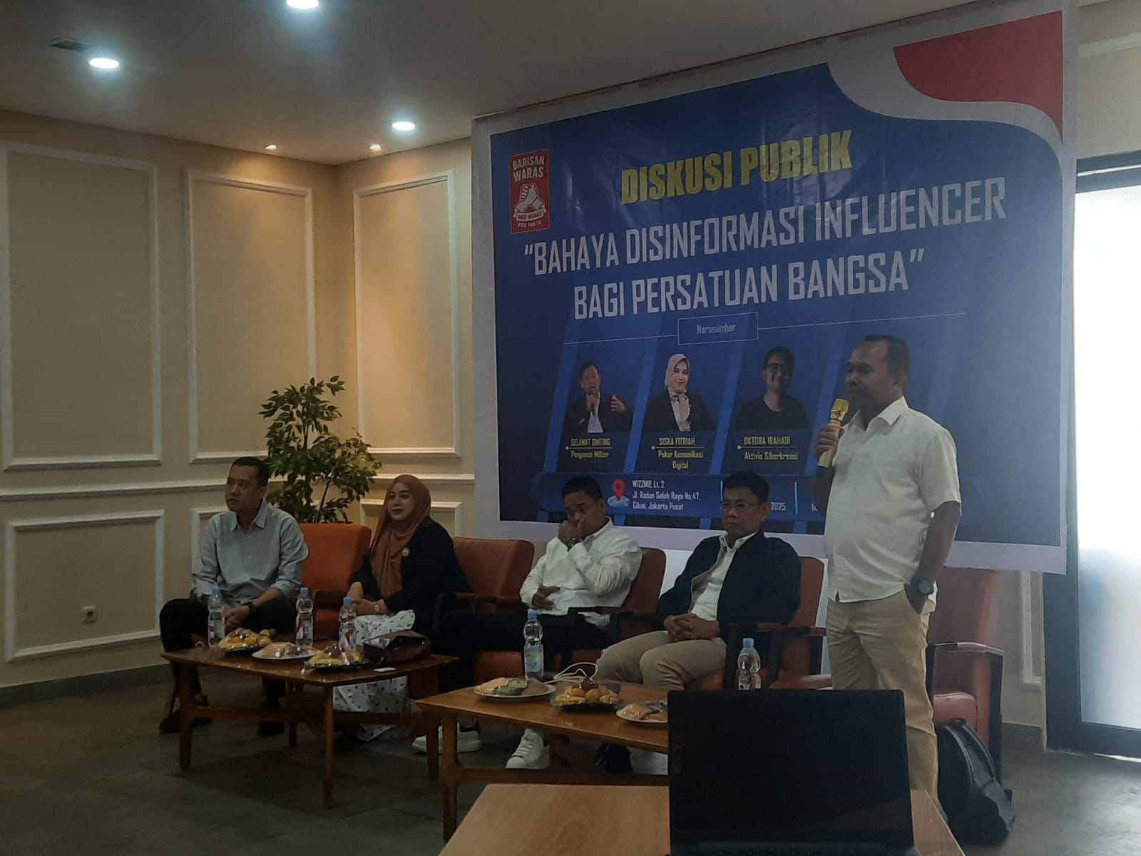 Sosial media Rawan Provokasi, Ginting Tekankan Pentingnya Literasi Digital
