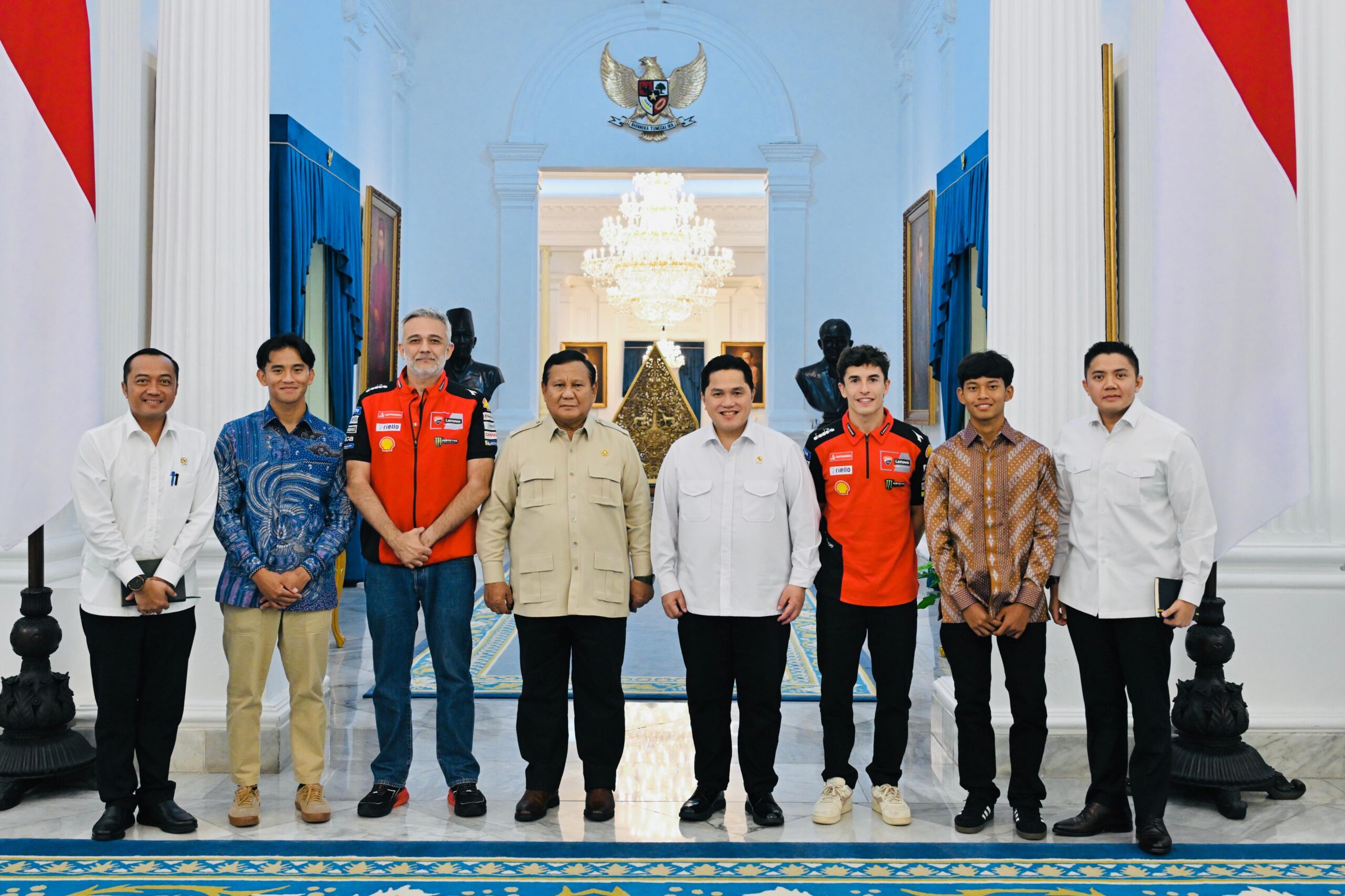 Pertemuan Prabowo dan Marc Marquez Jadi Momentum Besar bagi Sport Tourism Nasional